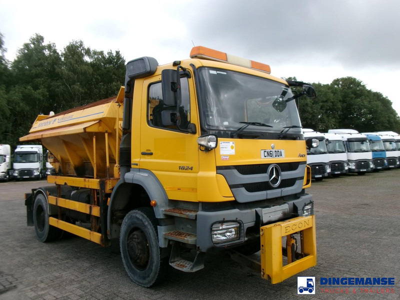 Mercedes-Benz Axor 1824 4x4 RHD salt spreader / gritter - Sniega novākšanas tehnika: foto 2 Mercedes-Benz Axor 1824 4x4 RHD salt spreader / gritter - Sniega novākšanas tehnika: foto 2