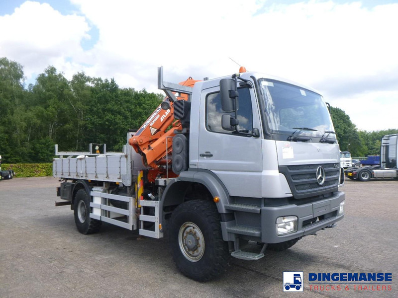 Mercedes-Benz Axor 1829 4x4 RHD + Atlas 85.2 A5L - Kravas auto ar manipulatoru: foto 2 Mercedes-Benz Axor 1829 4x4 RHD + Atlas 85.2 A5L - Kravas auto ar manipulatoru: foto 2