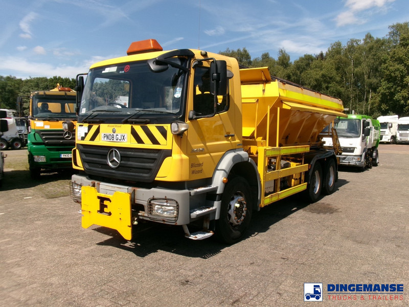 Mercedes-Benz Axor 2629 6x4 RHD gritter / salt spreader - Sniega novākšanas tehnika: foto 1 Mercedes-Benz Axor 2629 6x4 RHD gritter / salt spreader - Sniega novākšanas tehnika: foto 1