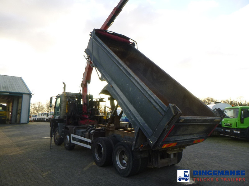 Mercedes-Benz Axor 3236 8x4 RHD tipper + Hiab 1283 DK-2 Duo - Kravas auto ar manipulatoru: foto 3 Mercedes-Benz Axor 3236 8x4 RHD tipper + Hiab 1283 DK-2 Duo - Kravas auto ar manipulatoru: foto 3