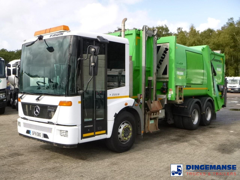 Mercedes-Benz Econic 2629LL 6x4 RHD Faun refuse truck - Atkritumu vedējs: foto 1 Mercedes-Benz Econic 2629LL 6x4 RHD Faun refuse truck - Atkritumu vedējs: foto 1