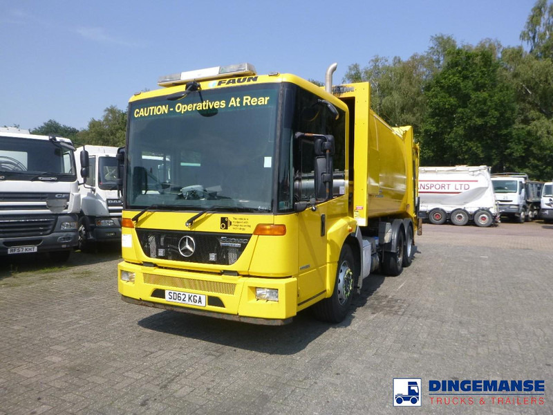 Mercedes-Benz Econic 2633 6x4 RHD Euro 5 EEV Faun Variopress refuse truck - Atkritumu vedējs: foto 1 Mercedes-Benz Econic 2633 6x4 RHD Euro 5 EEV Faun Variopress refuse truck - Atkritumu vedējs: foto 1