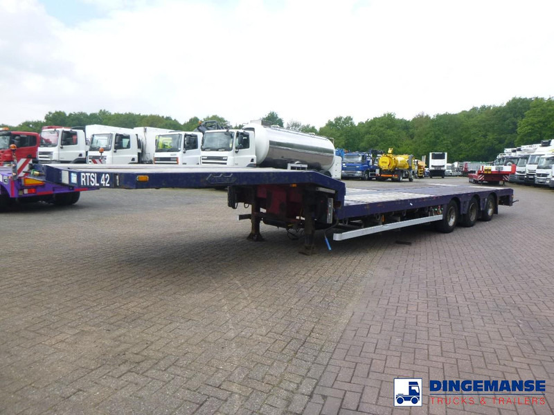 Nooteboom 3-axle semi-lowbed trailer OSDS-48-03V / ext. 15 m - Puspiekabe zema profila platforma: foto 5 Nooteboom 3-axle semi-lowbed trailer OSDS-48-03V / ext. 15 m - Puspiekabe zema profila platforma: foto 5