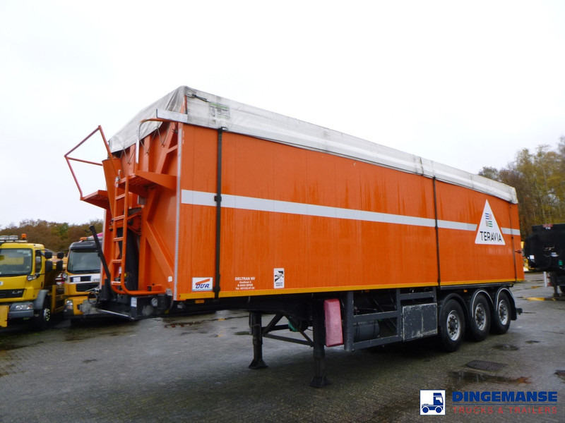 OVA Tipper trailer alu 59 m3 + tarpaulin - Puspiekabe pašizgāzējs: foto 1 OVA Tipper trailer alu 59 m3 + tarpaulin - Puspiekabe pašizgāzējs: foto 1