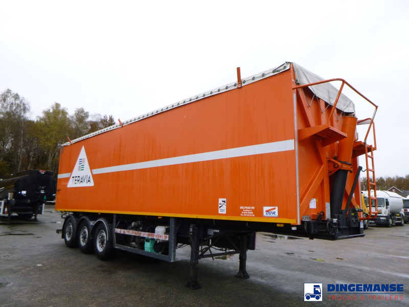 OVA Tipper trailer alu 59 m3 + tarpaulin - Puspiekabe pašizgāzējs: foto 2 OVA Tipper trailer alu 59 m3 + tarpaulin - Puspiekabe pašizgāzējs: foto 2