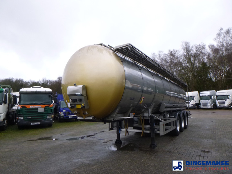 Parcisa Chemical tank inox L4BH 30 m3 / 1 comp / ADR 30/03/24 - Puspiekabe cisterna: foto 1 Parcisa Chemical tank inox L4BH 30 m3 / 1 comp / ADR 30/03/24 - Puspiekabe cisterna: foto 1