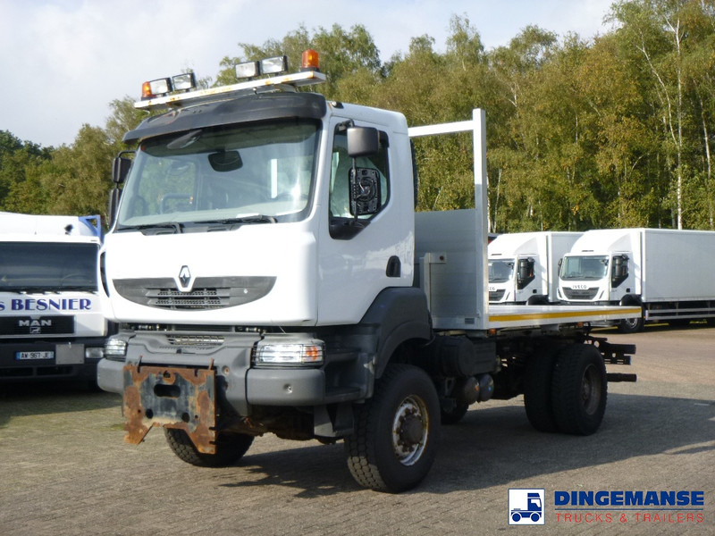 Renault Kerax 380 DXI 4x4 Euro 5 + Hydraulics - Bortu kravas automašīna/ Platforma: foto 1 Renault Kerax 380 DXI 4x4 Euro 5 + Hydraulics - Bortu kravas automašīna/ Platforma: foto 1