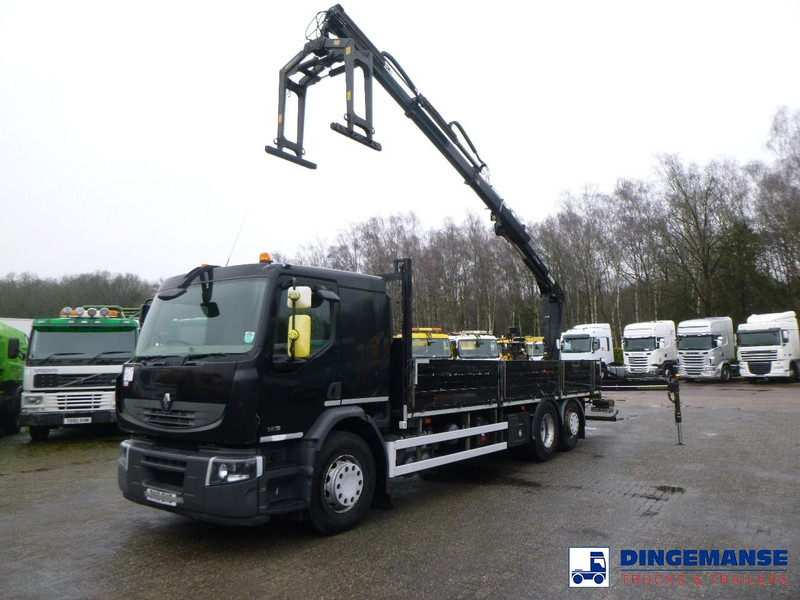 Renault Premium 380 dxi 6x2 RHD + Hiab XS122 Duo - Kravas auto ar manipulatoru: foto 1 Renault Premium 380 dxi 6x2 RHD + Hiab XS122 Duo - Kravas auto ar manipulatoru: foto 1