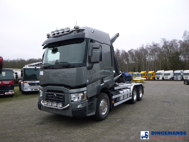 Renault T 480 6x2 Euro 6 container hook - Pacēlājs ar āķi: foto 1 Renault T 480 6x2 Euro 6 container hook - Pacēlājs ar āķi: foto 1
