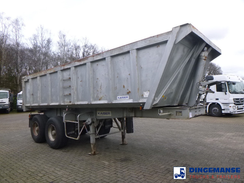 Robuste Kaiser Tipper trailer steel 24 m3 + tarpaulin - Puspiekabe pašizgāzējs: foto 2 Robuste Kaiser Tipper trailer steel 24 m3 + tarpaulin - Puspiekabe pašizgāzējs: foto 2