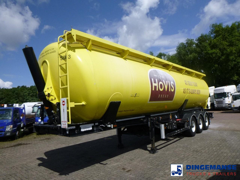 SPITZER Powder tank alu 60 m3 (tipping) - Puspiekabe cisterna: foto 1 SPITZER Powder tank alu 60 m3 (tipping) - Puspiekabe cisterna: foto 1