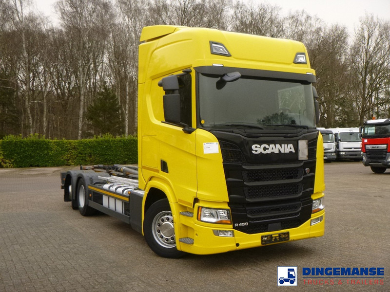 Scania R450 6x2 Euro 6C + Retarder + Meiller container hook 18.000 kg - Pacēlājs ar āķi: foto 5 Scania R450 6x2 Euro 6C + Retarder + Meiller container hook 18.000 kg - Pacēlājs ar āķi: foto 5