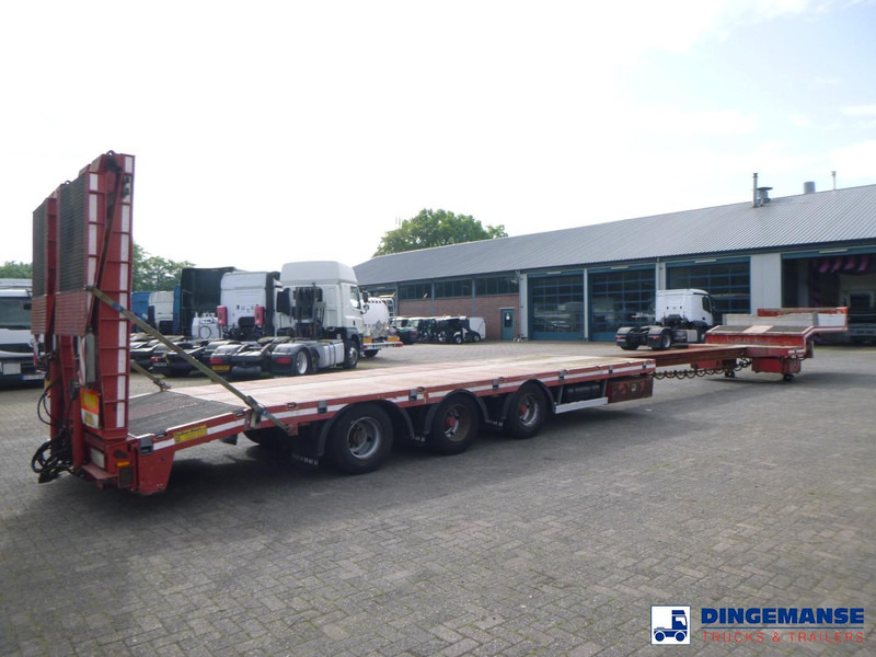 TURBO'S HOET 3-axle semi-lowbed trailer 39 t + ramps - Puspiekabe zema profila platforma: foto 4 TURBO'S HOET 3-axle semi-lowbed trailer 39 t + ramps - Puspiekabe zema profila platforma: foto 4