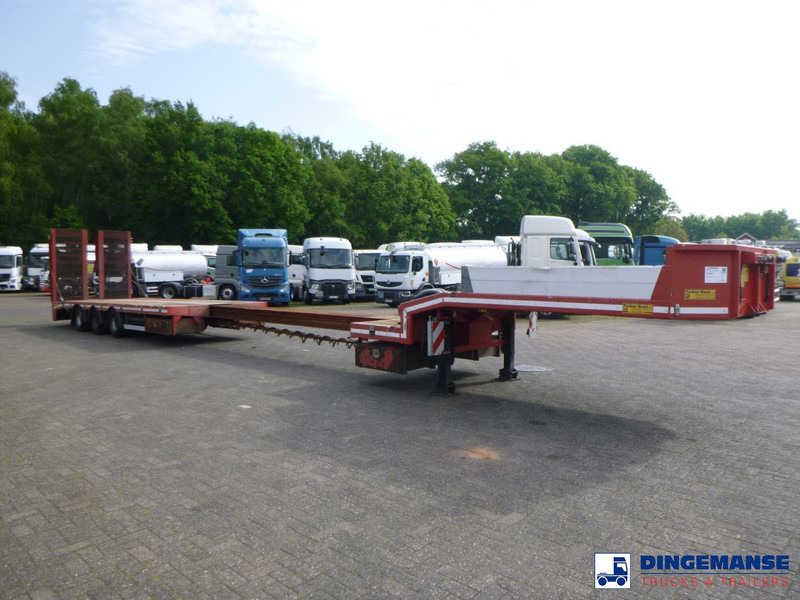 TURBO'S HOET 3-axle semi-lowbed trailer 39 t + ramps - Puspiekabe zema profila platforma: foto 2 TURBO'S HOET 3-axle semi-lowbed trailer 39 t + ramps - Puspiekabe zema profila platforma: foto 2
