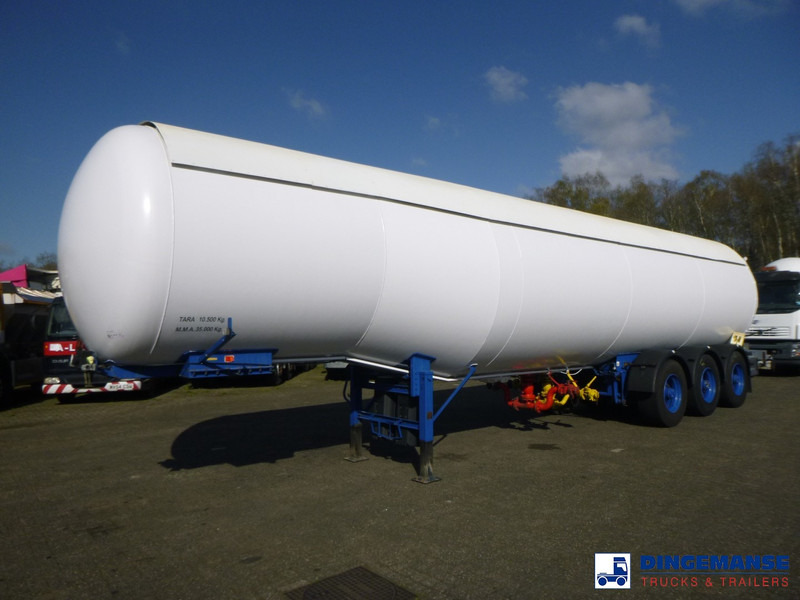 TYT Gas tank steel LPG 38.5 m3 / 1 comp - Puspiekabe cisterna: foto 1 TYT Gas tank steel LPG 38.5 m3 / 1 comp - Puspiekabe cisterna: foto 1