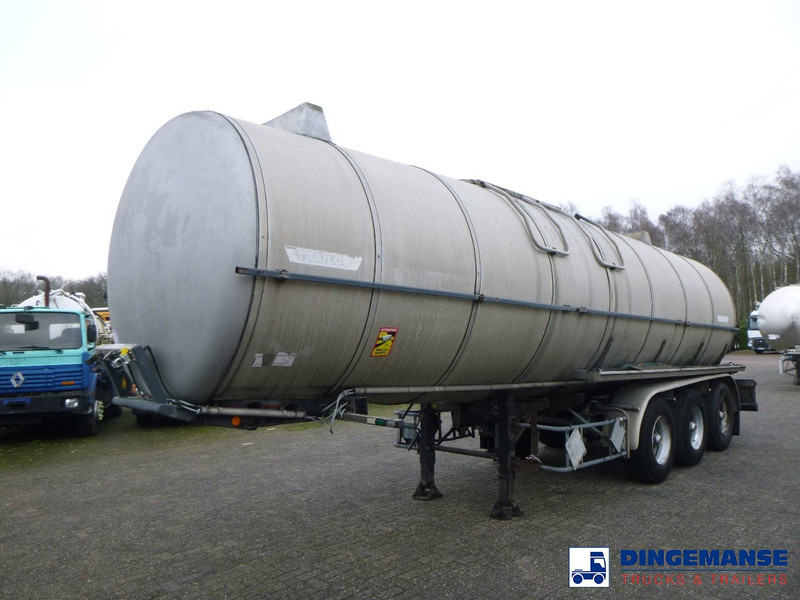 Trailor Heavy oil / bitumen tank steel 31.1 m3 / 1 comp - Puspiekabe cisterna: foto 1 Trailor Heavy oil / bitumen tank steel 31.1 m3 / 1 comp - Puspiekabe cisterna: foto 1