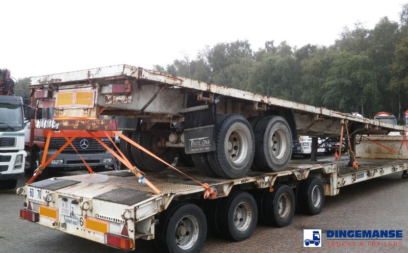 Traylona 2-axle platform trailer 39000KG / Extendable 19M - Puspiekabe zema profila platforma: foto 3 Traylona 2-axle platform trailer 39000KG / Extendable 19M - Puspiekabe zema profila platforma: foto 3