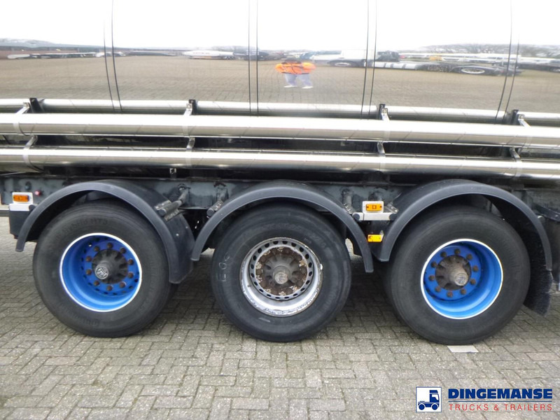 Van Hool Chemical tank inox 30 m3 / 1 comp - Puspiekabe cisterna: foto 5 Van Hool Chemical tank inox 30 m3 / 1 comp - Puspiekabe cisterna: foto 5