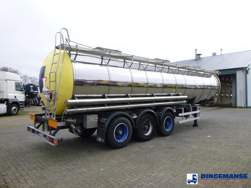 Van Hool Chemical tank inox 30 m3 / 1 comp - Puspiekabe cisterna: foto 4 Van Hool Chemical tank inox 30 m3 / 1 comp - Puspiekabe cisterna: foto 4