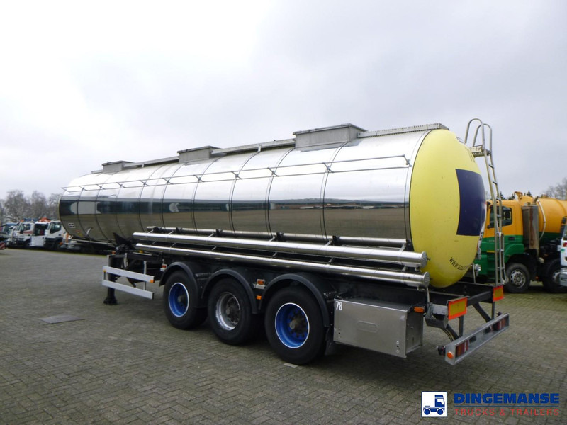 Van Hool Chemical tank inox 30 m3 / 1 comp - Puspiekabe cisterna: foto 3 Van Hool Chemical tank inox 30 m3 / 1 comp - Puspiekabe cisterna: foto 3