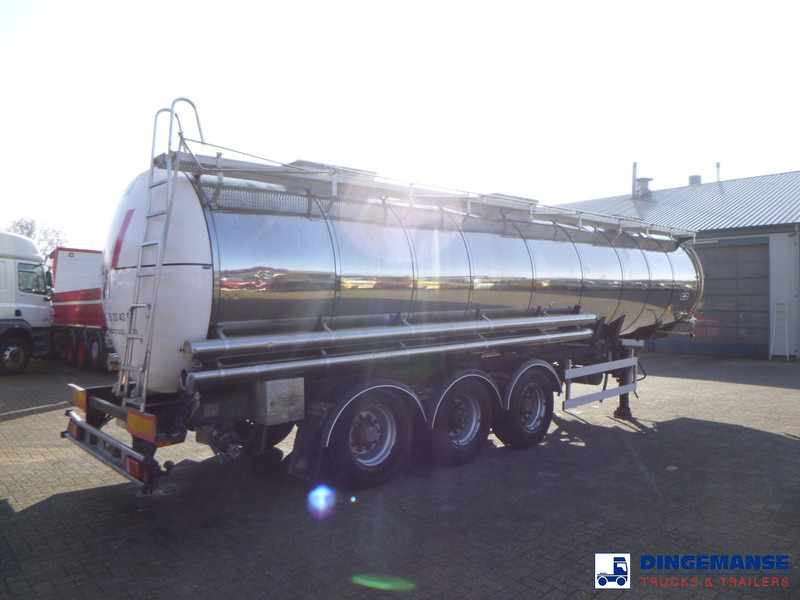 Van Hool Chemical tank inox 30 m3 / 1 comp - Puspiekabe cisterna: foto 4 Van Hool Chemical tank inox 30 m3 / 1 comp - Puspiekabe cisterna: foto 4