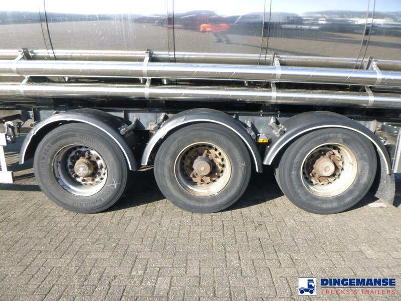Van Hool Chemical tank inox 30 m3 / 1 comp - Puspiekabe cisterna: foto 5 Van Hool Chemical tank inox 30 m3 / 1 comp - Puspiekabe cisterna: foto 5