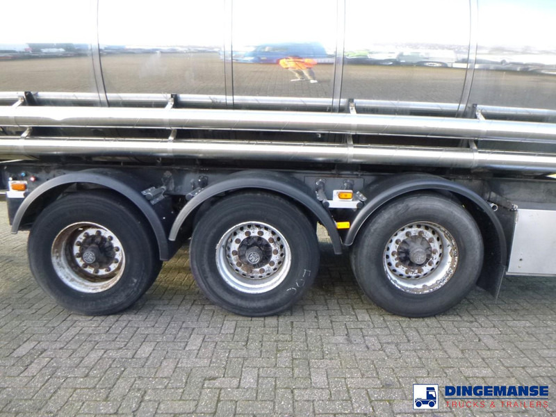 Van Hool Chemical tank inox 30 m3 / 3 comp - Piekabe cisterna: foto 5 Van Hool Chemical tank inox 30 m3 / 3 comp - Piekabe cisterna: foto 5