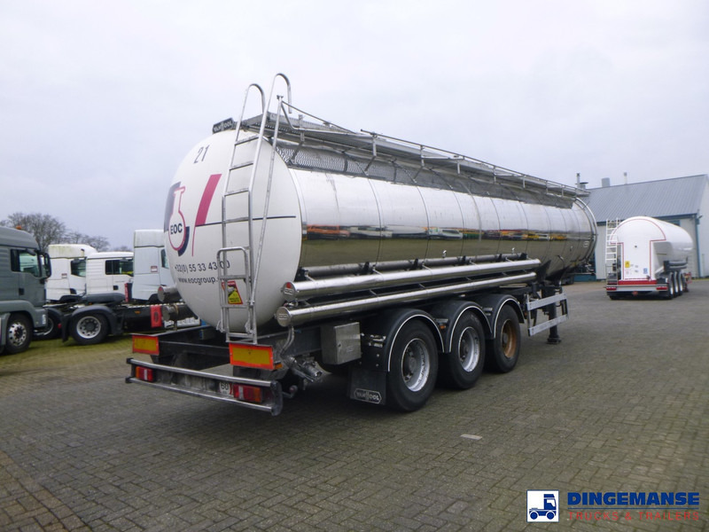 Van Hool Chemical tank inox 30 m3 / 3 comp - Puspiekabe cisterna: foto 4 Van Hool Chemical tank inox 30 m3 / 3 comp - Puspiekabe cisterna: foto 4