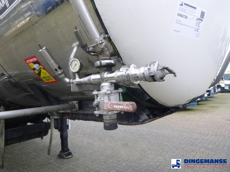 Van Hool Chemical tank inox 30 m3 / 3 comp līzingu Van Hool Chemical tank inox 30 m3 / 3 comp: foto 6