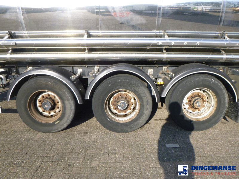 Van Hool Chemical tank inox L4BH 30 m3 / 3 comp - Puspiekabe cisterna: foto 5 Van Hool Chemical tank inox L4BH 30 m3 / 3 comp - Puspiekabe cisterna: foto 5