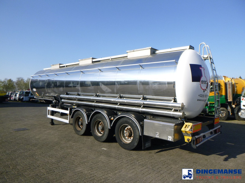 Van Hool Chemical tank inox L4BH 30 m3 / 3 comp - Puspiekabe cisterna: foto 3 Van Hool Chemical tank inox L4BH 30 m3 / 3 comp - Puspiekabe cisterna: foto 3