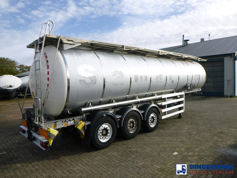 Van Hool Chemical tank inox L4BH 37.5 m3 / 1 comp - Puspiekabe cisterna: foto 4 Van Hool Chemical tank inox L4BH 37.5 m3 / 1 comp - Puspiekabe cisterna: foto 4