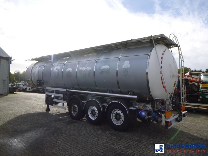 Van Hool Chemical tank inox L4BH 37.5 m3 / 1 comp - Puspiekabe cisterna: foto 3 Van Hool Chemical tank inox L4BH 37.5 m3 / 1 comp - Puspiekabe cisterna: foto 3