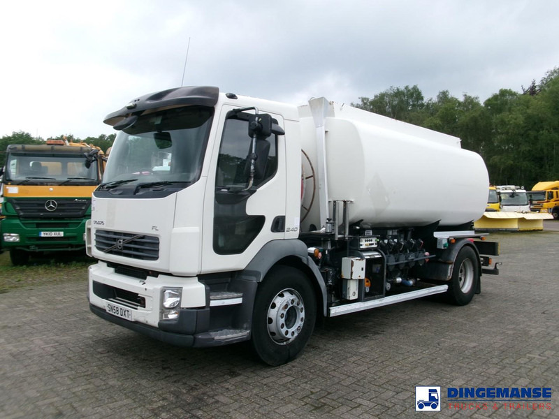 Volvo FL 240 4x2 RHD fuel tank 13 m3 / 4 comp - Autocisterna: foto 1 Volvo FL 240 4x2 RHD fuel tank 13 m3 / 4 comp - Autocisterna: foto 1