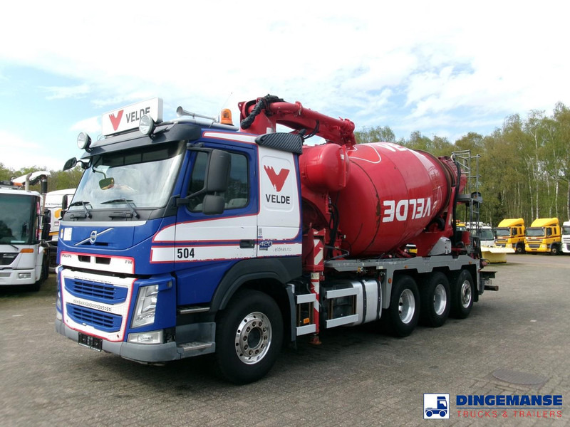Volvo FM 420 8X4 Cifa MK25H concrete pump 25 m / mixer 7 m3 - Betona sūknis: foto 5 Volvo FM 420 8X4 Cifa MK25H concrete pump 25 m / mixer 7 m3 - Betona sūknis: foto 5