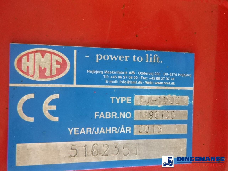 Kravas auto ar manipulatoru Volvo FM 500 8x4 + HMF 5020 K6 + Jib FJ1000 K5: foto 18 Kravas auto ar manipulatoru Volvo FM 500 8x4 + HMF 5020 K6 + Jib FJ1000 K5: foto 18