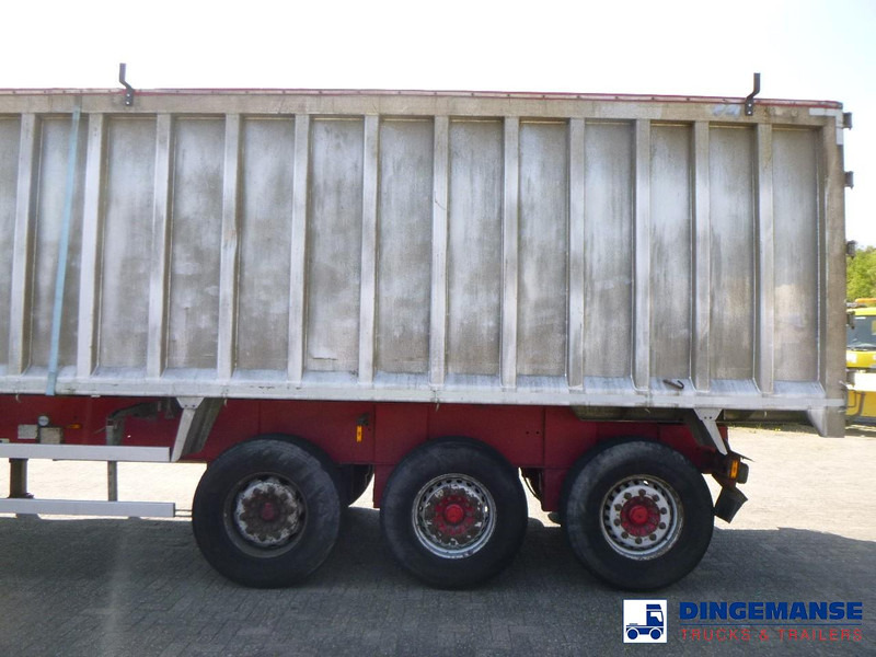 WILCOX Tipper trailer alu 55 m3 + tarpaulin - Puspiekabe pašizgāzējs: foto 5 WILCOX Tipper trailer alu 55 m3 + tarpaulin - Puspiekabe pašizgāzējs: foto 5