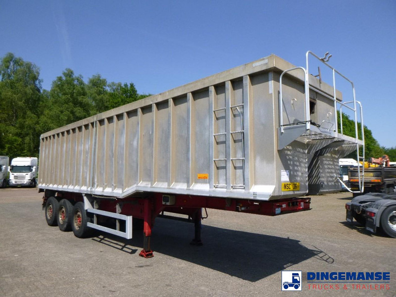 WILCOX Tipper trailer alu 55 m3 + tarpaulin - Puspiekabe pašizgāzējs: foto 2 WILCOX Tipper trailer alu 55 m3 + tarpaulin - Puspiekabe pašizgāzējs: foto 2