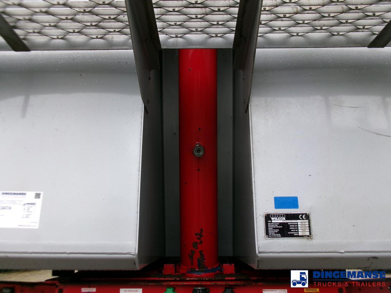 WILCOX Tipper trailer alu 55 m3 + tarpaulin - Puspiekabe pašizgāzējs: foto 5 WILCOX Tipper trailer alu 55 m3 + tarpaulin - Puspiekabe pašizgāzējs: foto 5