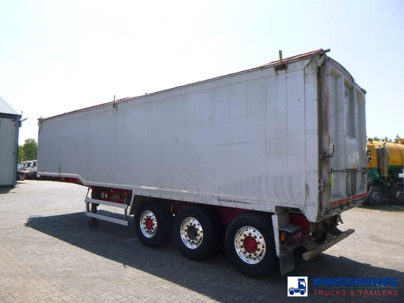 WILCOX Tipper trailer alu 55 m3 + tarpaulin - Puspiekabe pašizgāzējs: foto 3 WILCOX Tipper trailer alu 55 m3 + tarpaulin - Puspiekabe pašizgāzējs: foto 3