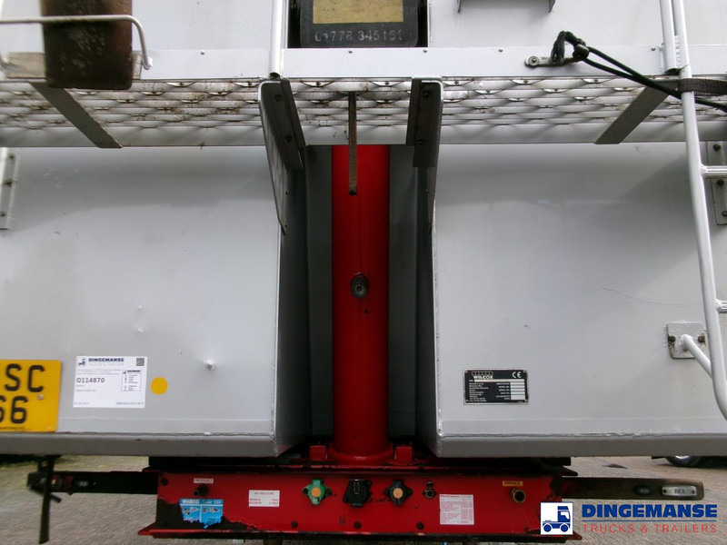 WILCOX Tipper trailer alu 55 m3 + tarpaulin - Puspiekabe pašizgāzējs: foto 5 WILCOX Tipper trailer alu 55 m3 + tarpaulin - Puspiekabe pašizgāzējs: foto 5