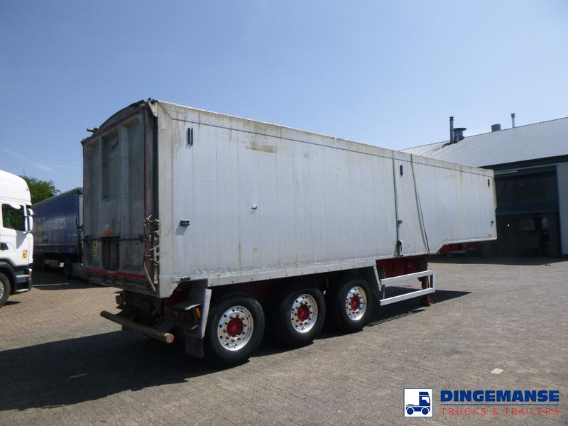 WILCOX Tipper trailer alu 55 m3 + tarpaulin - Puspiekabe pašizgāzējs: foto 4 WILCOX Tipper trailer alu 55 m3 + tarpaulin - Puspiekabe pašizgāzējs: foto 4