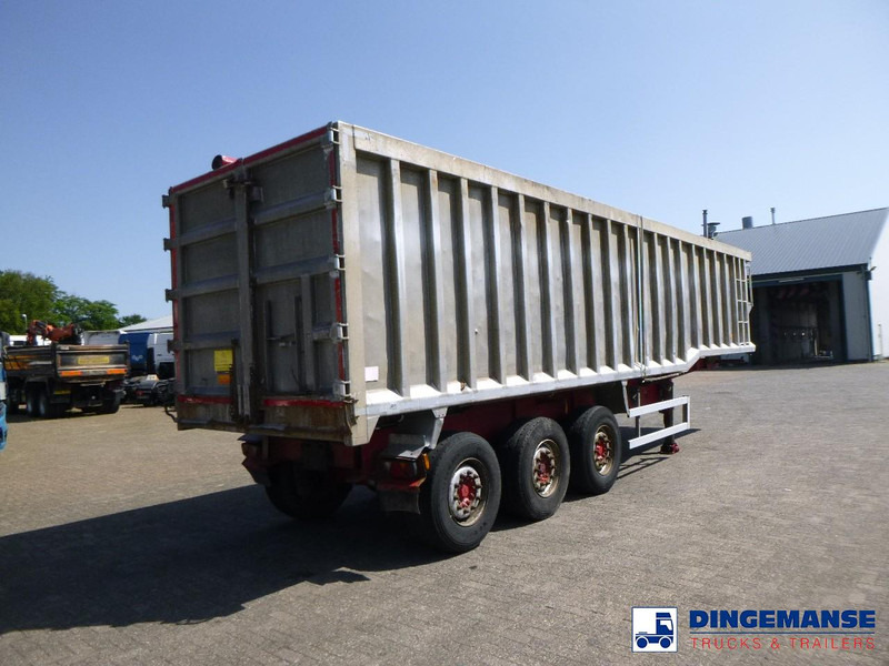 WILCOX Tipper trailer alu 55 m3 + tarpaulin - Puspiekabe pašizgāzējs: foto 4 WILCOX Tipper trailer alu 55 m3 + tarpaulin - Puspiekabe pašizgāzējs: foto 4