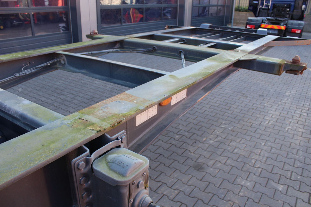 Puspiekabe noņemamā virsbūve/ Konteineru vedējs 3-Achs MAFA BDF Wechsel Container ADR/GGVS: foto 8