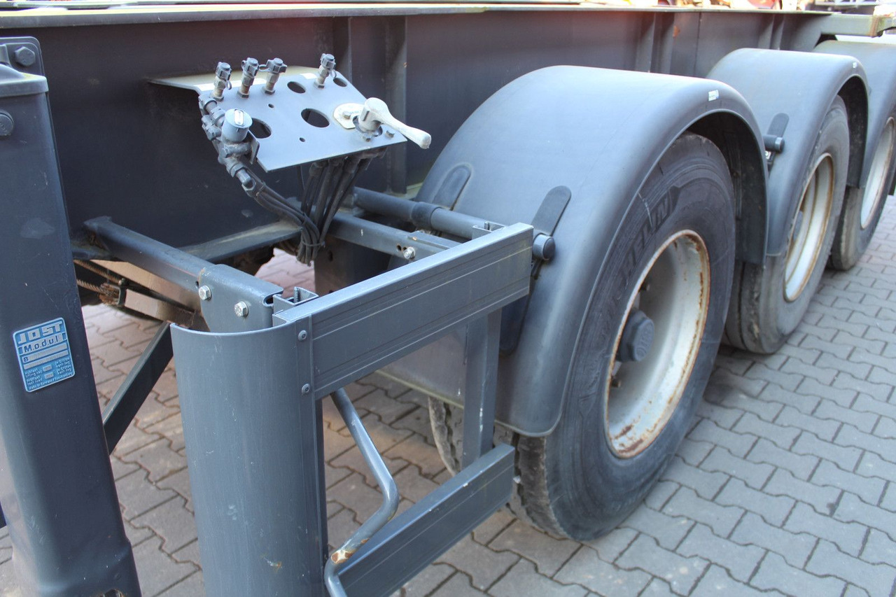 Puspiekabe noņemamā virsbūve/ Konteineru vedējs 3-Achs MAFA BDF Wechsel Container ADR/GGVS: foto 14