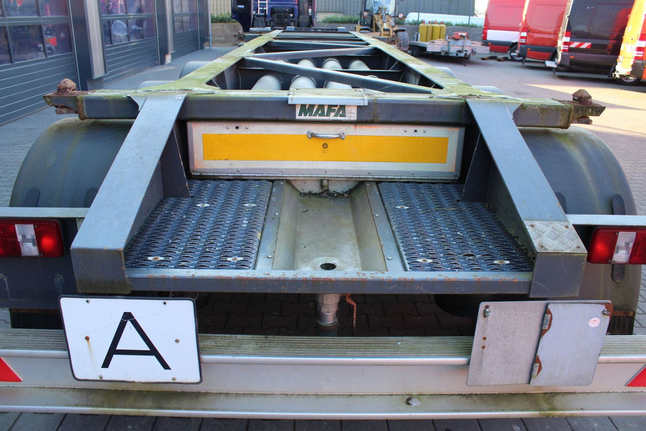 Puspiekabe noņemamā virsbūve/ Konteineru vedējs 3-Achs MAFA BDF Wechsel Container ADR/GGVS: foto 7