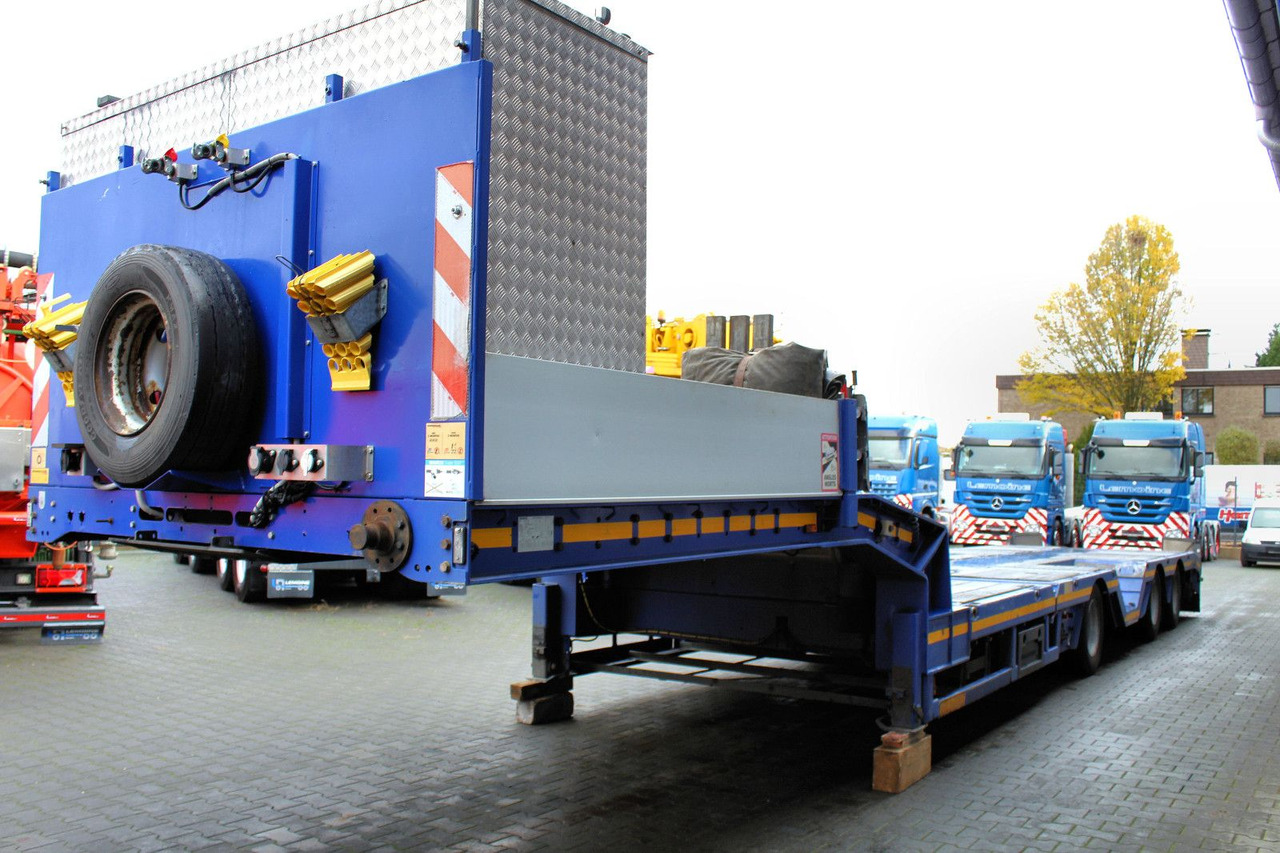 Puspiekabe zema profila platforma Faymonville 3-Achs Multimax F-S43-1AAF teleskop Radmulde: foto 8