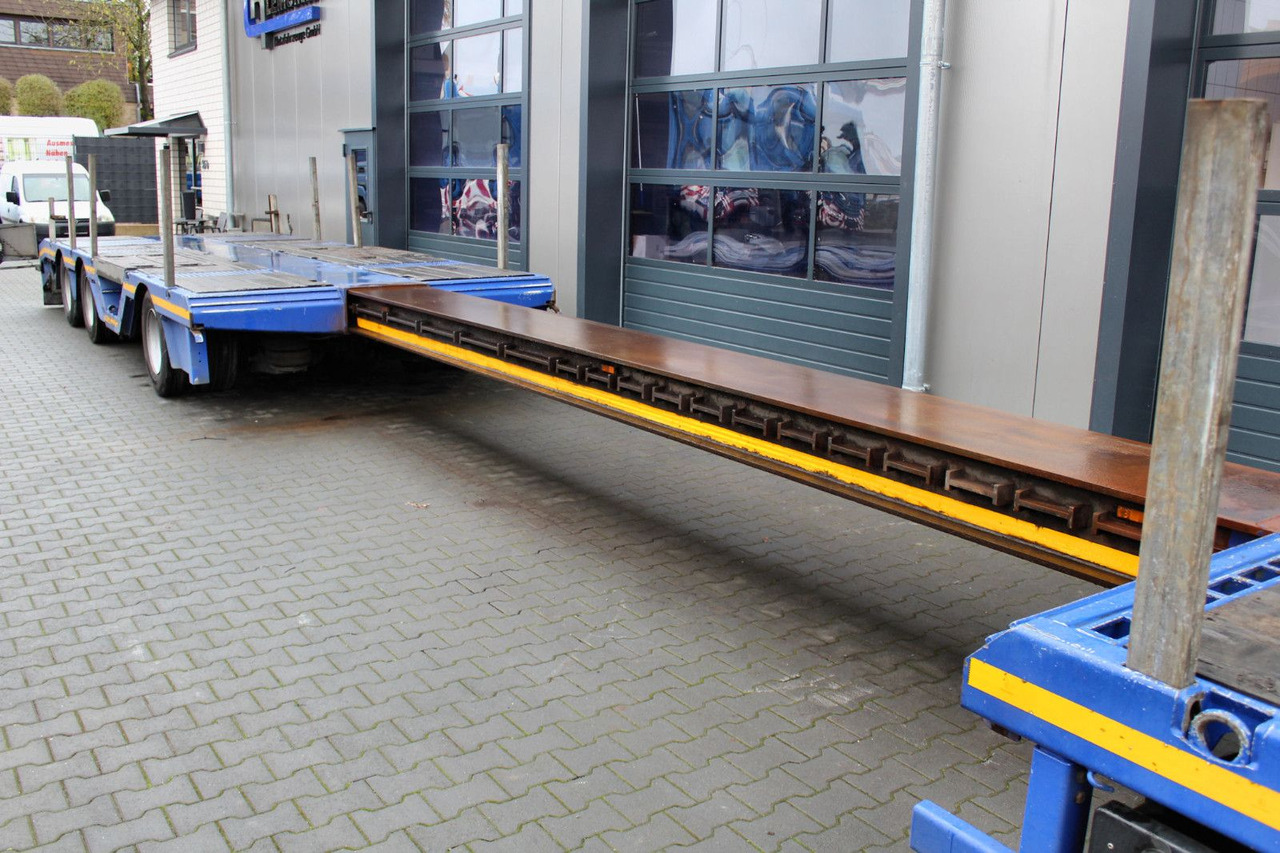 Puspiekabe zema profila platforma Faymonville 3-Achs Multimax F-S43-1AAF teleskop Radmulde: foto 6