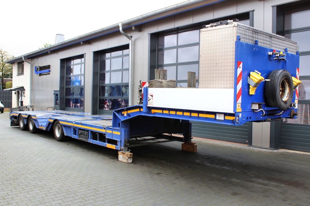 Puspiekabe zema profila platforma Faymonville 3-Achs Multimax F-S43-1AAF teleskop Radmulde: foto 7