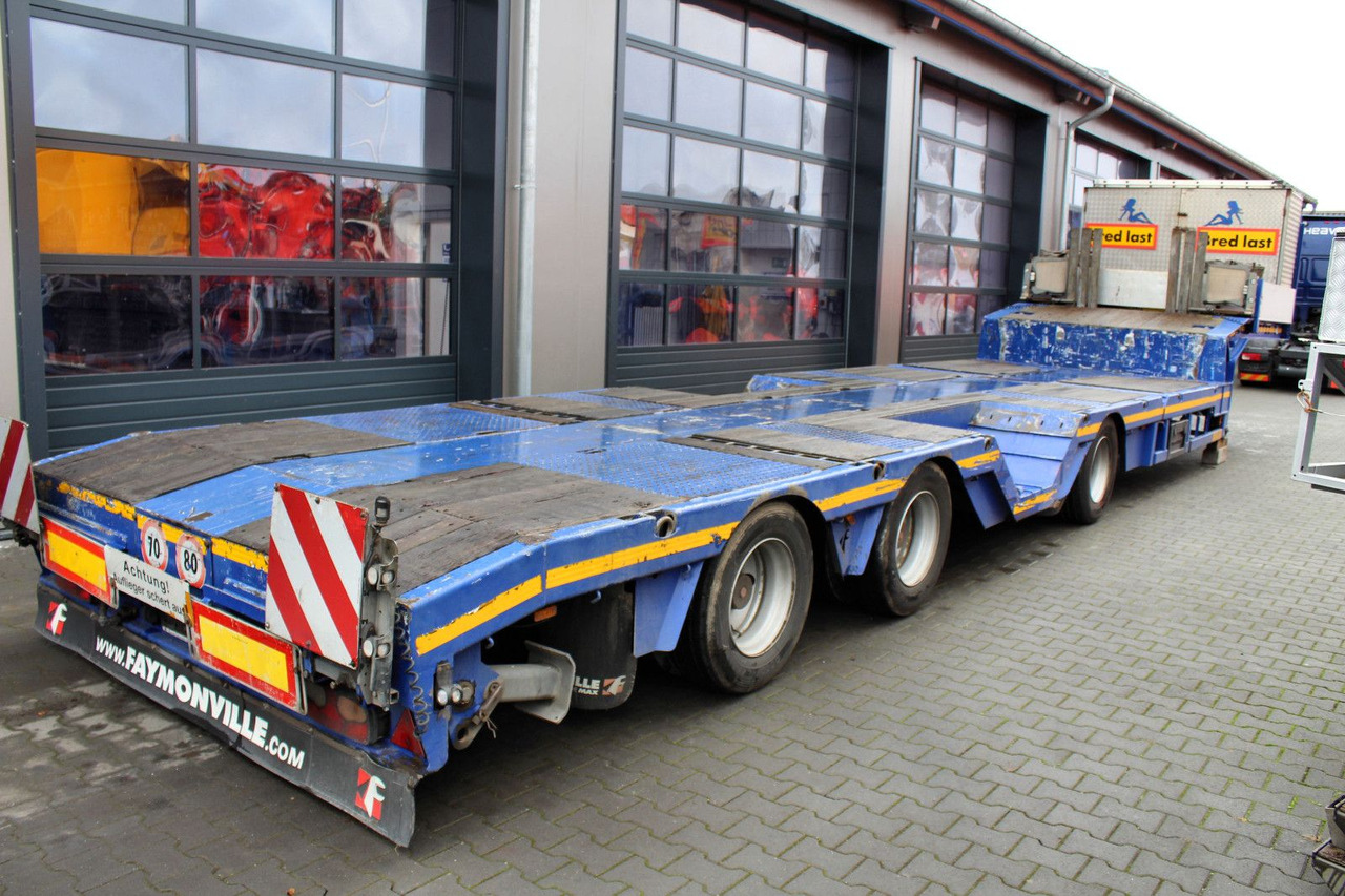 Faymonville 3-Achs Multimax F-S43-1AAF teleskop Radmulde - Puspiekabe zema profila platforma: foto 1 Faymonville 3-Achs Multimax F-S43-1AAF teleskop Radmulde - Puspiekabe zema profila platforma: foto 1